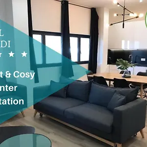 T3 Hypercentre, Proche Gare, Jean Jaurès, Moderne Cosy Appartement